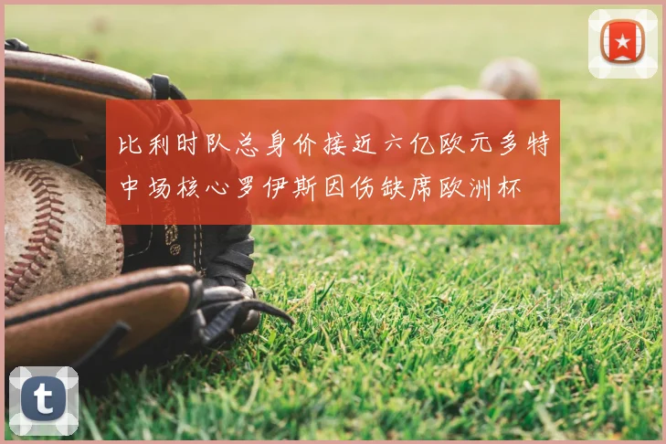 比利时队总身价接近六亿欧元多特中场核心罗伊斯因伤缺席欧洲杯